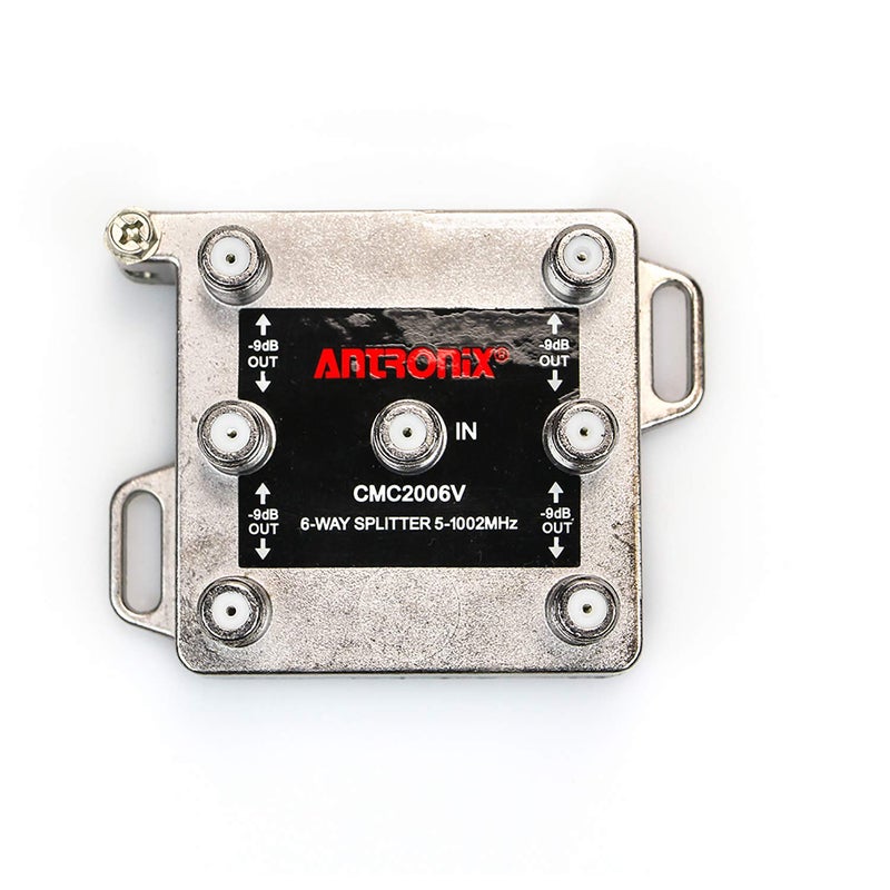 Antronix 6-way RG6 Splitter Coaxial Signal CMC2006V Cable HDTV 1GHz 1002MHz - Image 1